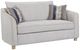 Bernards Trilogy Sand Loveseat-0