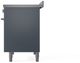 Ilve® Professional Plus II 40" Blue Grey Pro Style Induction Range-4