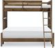 Legacy Kids Teen Summer Camp Brown Twin/Full Bunk Bed-2