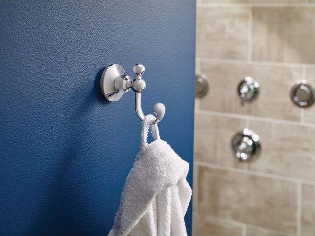 Moen® Wynford™ Chrome Double Robe Hook-1