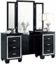 Homelegance® Allura 2-Piece Black Vanity Set-0
