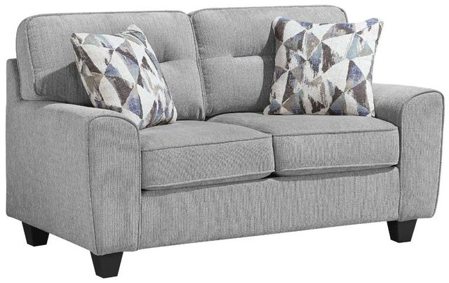 Homelegance® Bennett Gray Loveseat-0