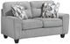 Homelegance® Bennett Gray Loveseat-0