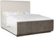 Hooker® Furniture Modern Mood Inverness Natural/Mink California King Upholstered Panel Bed-0
