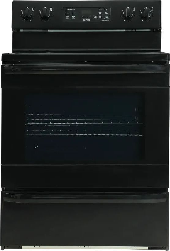 Element® 30" Black Freestanding Electric Range -0
