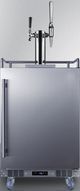 Summit® 24" Stainless Steel Built-In Cold Brew/Nitro-Infused Coffee Kegerator-0