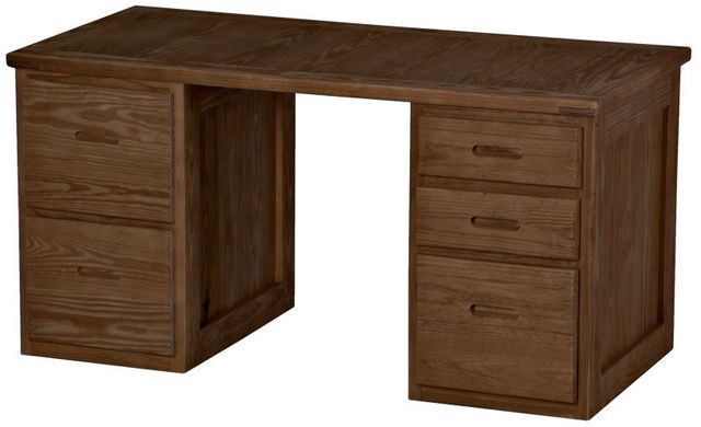 Crate Designs™ Furniture Brindle Lacquer Top Desk-0