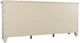 Jofran Inc. Rustic Shores Scrimshaw Cream 6-Door Low Accent Cabinet-4