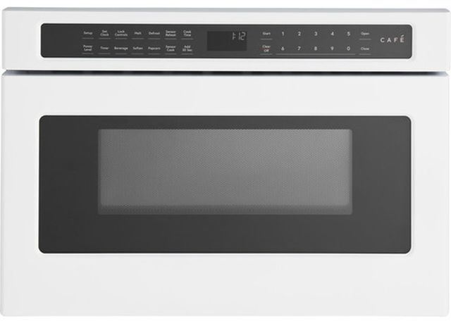Café™ 1.2 Cu. Ft. White Microwave Drawer-0