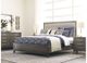 Kincaid Furniture Cascade Gray Ross Queen Upholstered Panel Bed-2