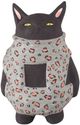 Currey & Company Feline Black/Gray/Pink Decorative Object-0