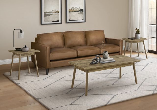 Monarch Specialties Inc. 3-Piece Light Brown Table Set-1