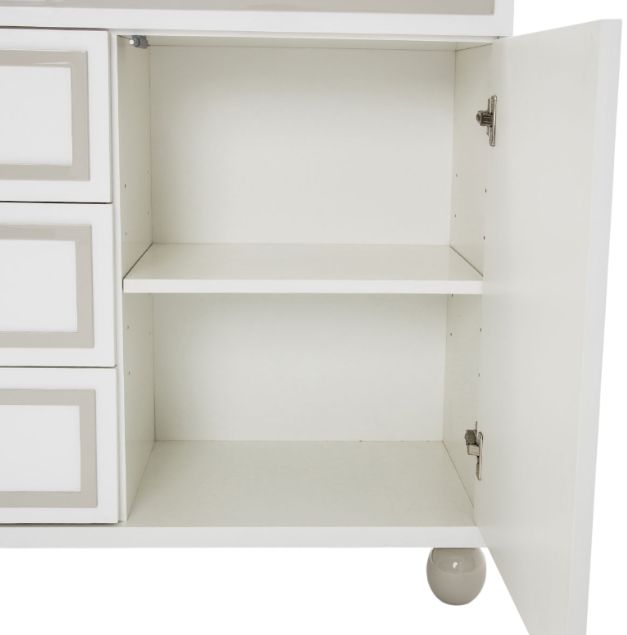 Michael Amini® Sky Tower™ Cloud White Dresser-3