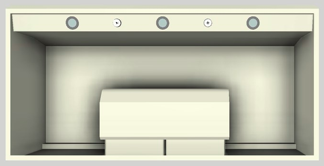Vent-A-Hood® 48" Biscuit Wall Hood-3