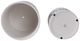 Sagebrook Home 2-Piece Navy/White Wildflower Field Planter Set-3