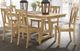 Liberty Furniture Lindsey Farm 7-Piece Natural Trestle Dining Table Set-0