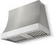 AGA Marquee 36" Stainless Steel Wall Mounted Range Hood with Polished Chrome Trim-0