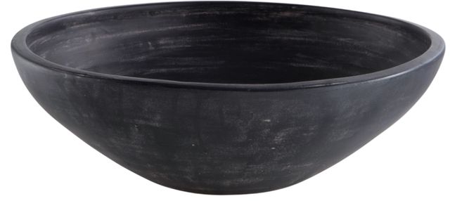 Signature Design by Ashley® Meadie Distressed Black Bowl-1