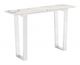 Zuo® Modern Atlas White Console Table with Silver Base-0