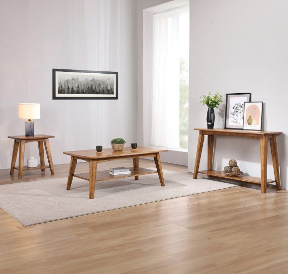 Winners Only® Portland Medium Brown End Table-1