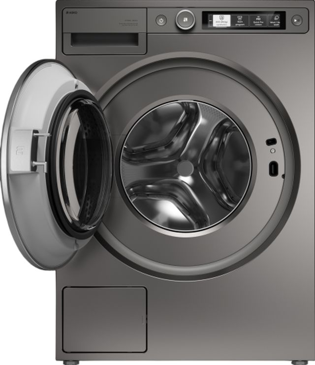 ASKO 5 Series 2.8 Cu. Ft.  Stainless Steel Steel Seal™ Front Load Compact Washer-1
