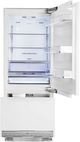 Blomberg® 16.4 Cu. Ft. Panel Ready Built In Bottom Freezer Refrigerator-3