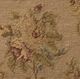 Nourison Home™ Mina Victory Vintage Pillow Beige Floral Center 20"x20" Throw Pillow-2