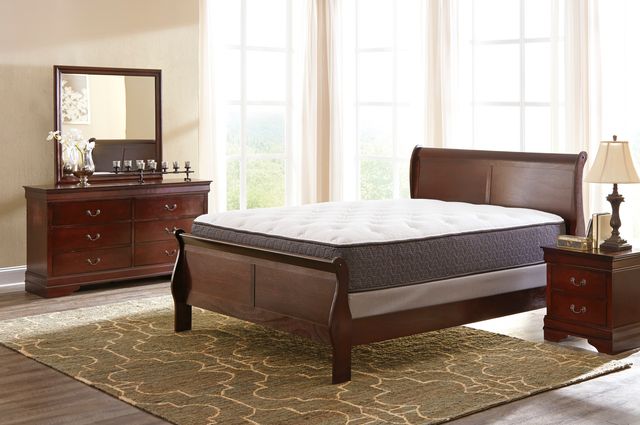 Signature Design by Ashley® Alisdair Dark Brown Queen Sleigh Bed-1