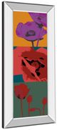 Classy Living Li-Legger, D Pop Poppies Mirror Framed Wall Art-3
