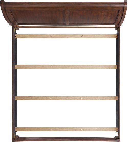Elements International Phillipe 3-Piece Cherry King Bedroom Set-3
