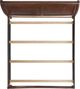 Elements International Phillipe 3-Piece Cherry King Bedroom Set-3