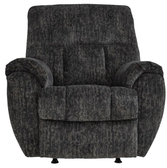 Signature Design by Ashley® Stayfish Gunmetal Manual Rocker Recliner-1