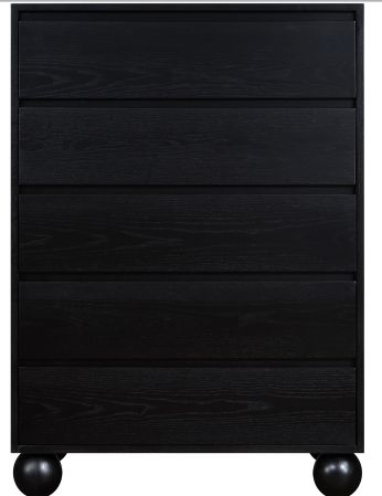 Meridian Furniture Kent Black Chest-1