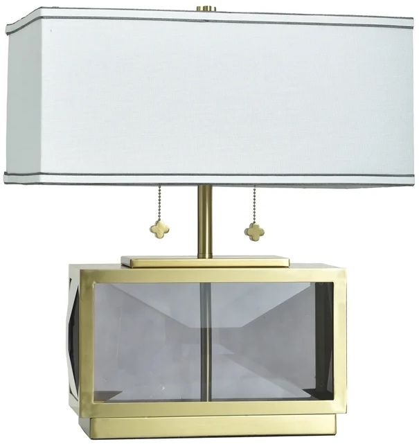 Stylecraft Tamara Day Smoke Gold Celeste Table Lamp-0