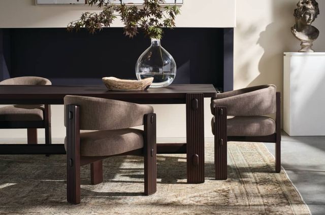 Rowe® Customizable Kindred 25" Dining Arm Chair-1