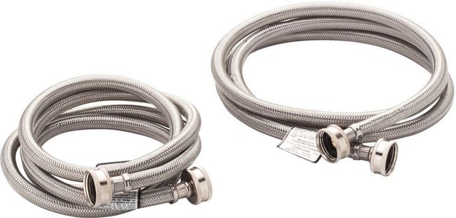 Frigidaire® Set of 2 Stainless Steel Washer Hose