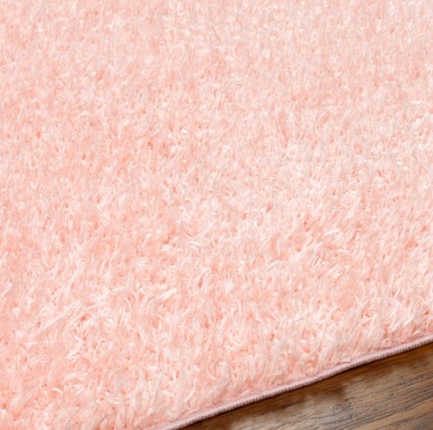 Surya Moda Shag Pink 4'x6' Area Rug-4