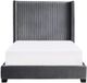 Mazin Furniture Glenbury Dark Gray Queen Bed in a Box-1