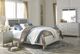 Signature Design by Ashley® Olivet 2-Piece Silver King Panel Bed Set-4