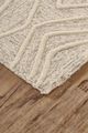 Feizy Enzo Ivory/Natural 2'6" x 8' Runner Rug-1