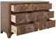 International Furniture Direct Praga Brown Dresser-4