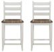 Powell® Vail White Counter Stool-3