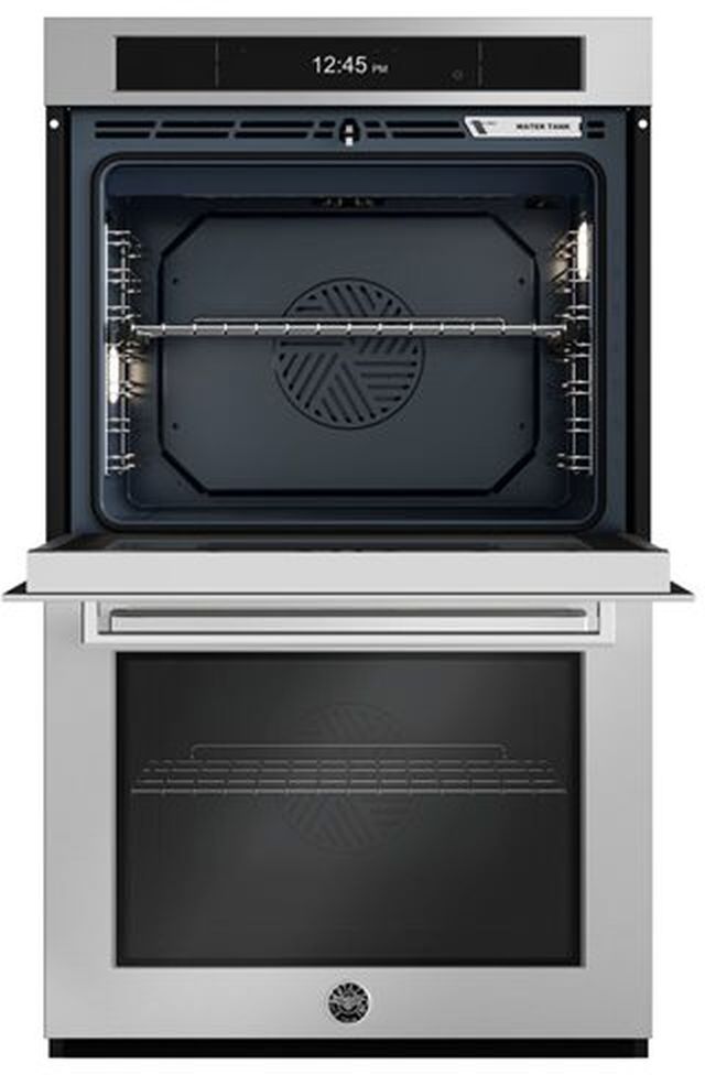 Bertazzoni Professional Series 30'' Stainless Steel Double Electric Wall Oven with Steam-1
