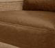 KUKAHOME Pacifica Brown/Concord Mink Accent Chair-4