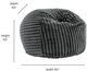 Legends Home Sky Luxe Mondo Gunmetal Memory Foam Lounger-2