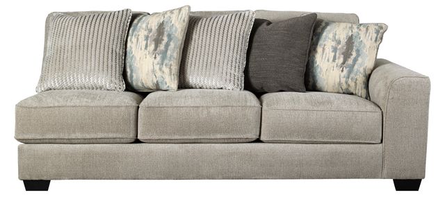 Benchcraft® Ardsley 4-Piece Pewter Left-Arm Facing Chaise Sectional-4
