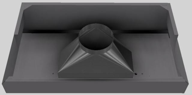 Vent-A-Hood® Designer Series 60" Gunsmoke Wall Mounted Range Hood-3
