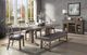 ACME Furniture Raphaela Weathered Cherry Dining Table-3