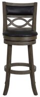 New Classic® Home Furnishings Manchester Black/Gray Bar Stool-2