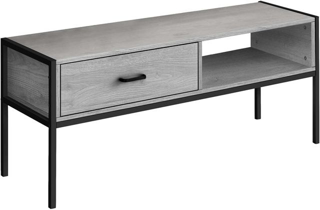 Monarch Specialties Inc. 48" Grey TV Stand